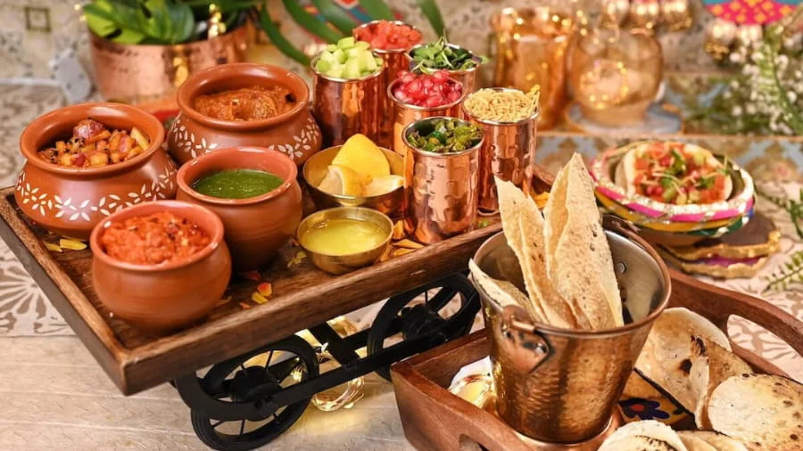 Rajasthani Food in Sam Sand Dunes